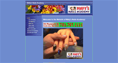 Desktop Screenshot of mafysnailsacademy.com